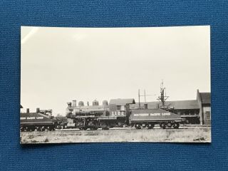 Southern Pacific Lines Railroad Locomotive No.  1122 Vintage Photo @ San Jose Ca