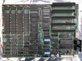 Ibm Pc Motherboard With 64kb,  Nec D8088 Cpu,  With Basic In Rom.