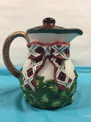 Vintage Noritake Royal Hunt Pheasant 4 Cup Tea Pot Made in Japan 3