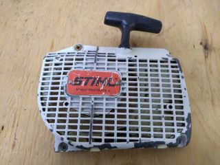 Stihl 044 046 Chainsaw Recoil Pull Starter 1128 Vintage Made In West Germany