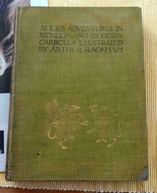 Lewis Carroll Alice In Wonderland Ill Rackham 1907 1st Impression