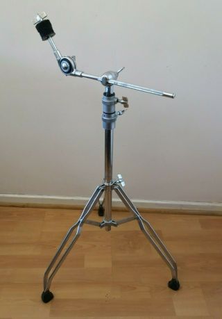 Vintage Premier Cymbal Boom Stand With Mini Boom Arm 1980 