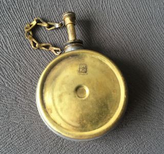 Vintage Brass Military Gun Cleaning Oil Can