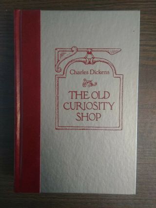 The Old Curiosity Shop By Charles Dickens (1988 Readers Digest Hardcover) W/insert