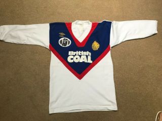 Vintage Retro Umbro Great Britain Rugby League Shirt (S) Small 2