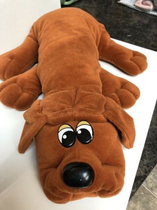 Authentic Pound Puppy Vintage 1985 Large 18 " Dog Plush Brown Tonka Puppies 80 