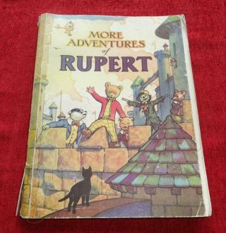 1942 Rupert Annual - More Adventures Of Rupert