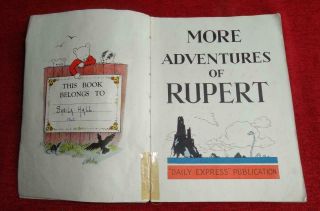 1942 RUPERT ANNUAL - More Adventures of Rupert 5