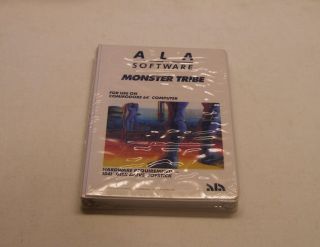 Very Rare Monster Tribe By Ala Software For Commodore 64 -