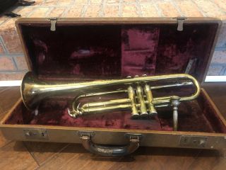 Vintage,  Blessing Gold Trumpet,  Case With Mouthpiece,  Standard Ek