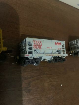 Vintage N Scale Ore Cars Canadian National And Bessemer Kadee Equipped 4