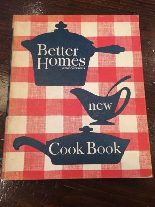 Vintage Better Homes & And Gardens Cookbook 1962 Edition Meredith Press