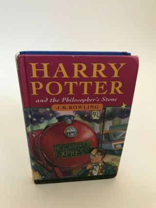 Harry Potter And The Philosophers Stone 1st Edition Uk 4th Printing Jk Rowling