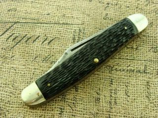 Vintage Kutmaster Utica Ny Folding Stockman Pocket Knife Hunting Knives Tools