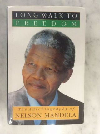 Nelson Mandela Autobiography - The Long Walk To Freedom Signed First Edition