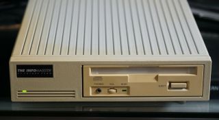 The Infomasster By Future Echo Cde600 Vintage Scsi Cd - Rom Drive Apple Ii & Pc
