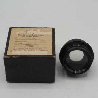 Bausch & Lomb Tessar Camera Lens 3 - 1/4x 4 - 1/4 Vintage