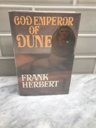 God Emperor Of Dune By Frank Herbert (first Edition) Signed