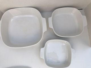 3 VTG Corning Ware Spice of Life Casserole Dishes w Lids 6 Piece Set 3