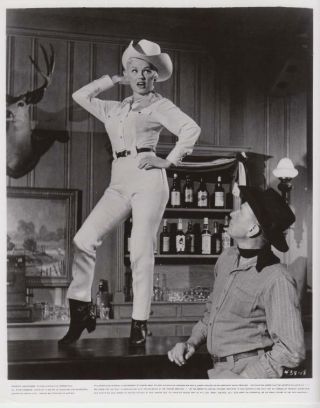 Mamie Van Doren In " Born Reckless " 1958 Vintage Movie Still