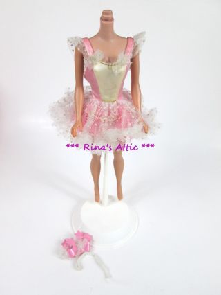 Vtg Ballerina Barbie Sugar Plum Fairy 9326 Ballet Tutu
