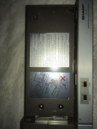 Sharp PC - 1500A Pocket Computer w/ Printer Interface - RESERVED (genekatz1) 7