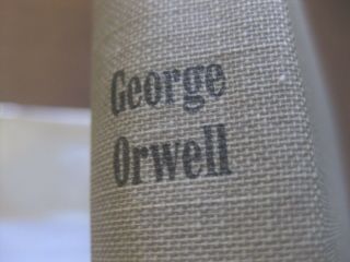 NINETEEN EIGHTY - FOUR by George Orwell - 1st edition stated HCDJ 1949 $3.  00 7