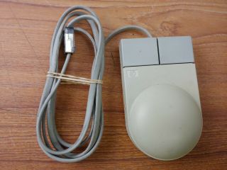 Vintage Hp 46060a 2 - Button Hp - Hil Interface Computer Mouse