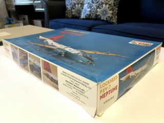 Vintage Model Airplane.  Minicraft/Hasegawa Lockheed P2V - 7 Neptune.  1:72 scale. 2