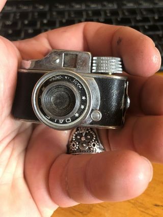 Vintage Miniature Mini Spy Camera Made By Dale (japan) Estate Find