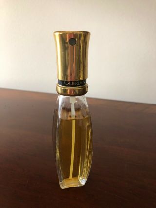 Vintage 1992 Shalimar Guerlain Parfum De Toilette Spray 1.  7 Oz 3/4 Full
