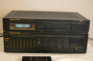 .  Vintage Marantz Stereo System Receiver Tuner Ta71 With Remote St71