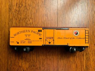 Vintage American Flyer 647 Reefer Box Car Northern Pacific S Gauge Railroad