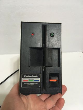 Vintage Radio Shack TRS - 80 Color Computer Mini Disk External 5.  25 