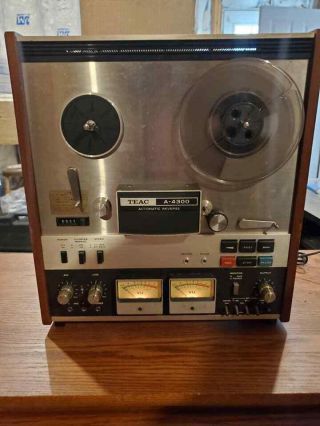Teac A - 4300sx Automatic Reverse Reel - To - Reel