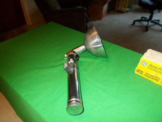 VINTAGE KING SOL PRESS CORP CAMERA FLASH ATTACHMENT,  NY WITH FLASH BULBS 2