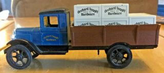 Vintage Orchard Supply Hardware 1931 Hawkeye Supply Truck Ertl 2912 Bank