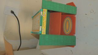 Vintage Fisher Price Little People A - Frame House No Accessories