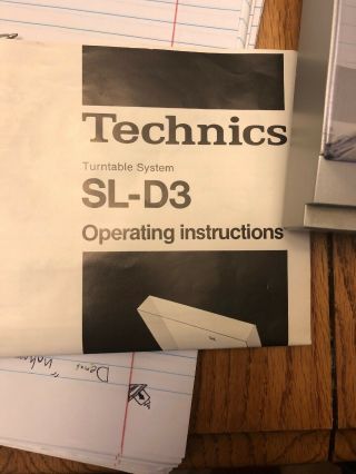NOS Technics SL - D3 Direct Drive Automatic Turntable 5