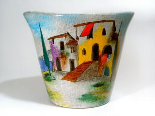 Fratelli Fanciullacci Planter Italian Art Pottery Ceramic1950s Modernist Vintage