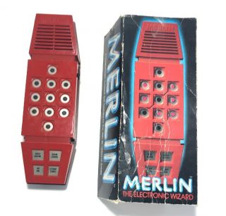 Vintage Merlin Game Parker Brothers Electronic Wizard Handheld Parts Repair
