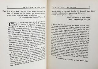 1930 The Garden of The Heart by Frances Esty Signed 1st Ed.  Bahai Baha’i 7