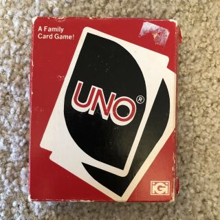 Vintage Uno Playing Cards 1979 Games 100 Complete