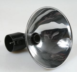 Graflex 4x5 Flash Head 2745 W/reflective Dish Art Deco
