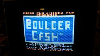 Boulder Dash C64 W/ Box Commodore 64 2