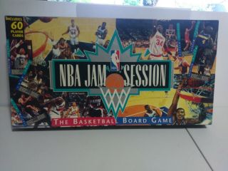 Nba Jam Session Basketball Board Game 1994 Vintage Official Licensed Complete