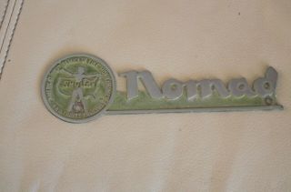 Vintage Nomad Travel Trailer Emblem