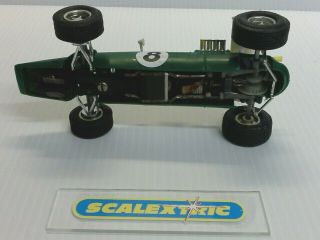 SCALEXTRIC Tri - ang Vintage 1960 ' s C8 LOTUS INDIANAPOLIS GREEN 8 2