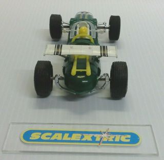 SCALEXTRIC Tri - ang Vintage 1960 ' s C8 LOTUS INDIANAPOLIS GREEN 8 4