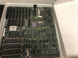 Vtg 1985 Ibm 256 512k System Mother Board 5170 Computer Pc Intel Cg80286 Chip